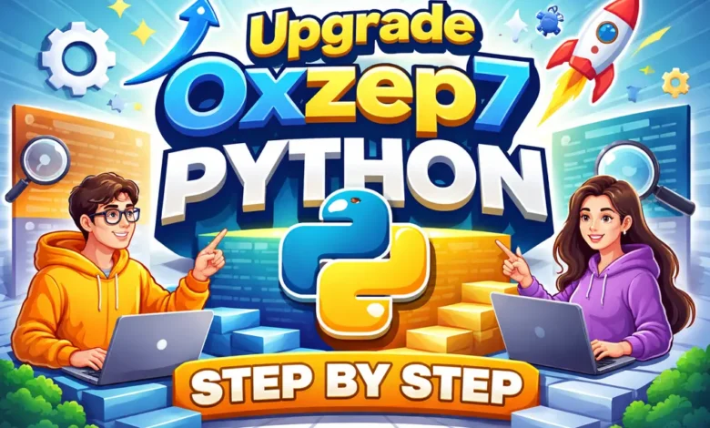 Upgrade Oxzep7 Python Step by Step