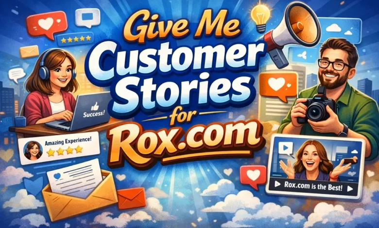 Give Me Customer Stories for Rox.com