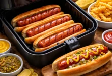Air Fryer Hot Dogs