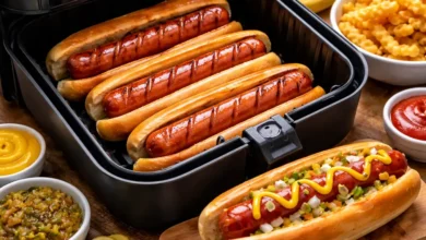 Air Fryer Hot Dogs
