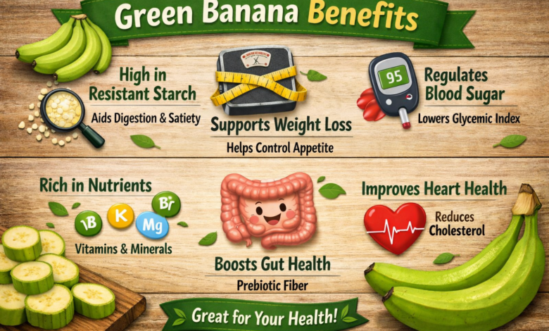 Green Banana Benefits