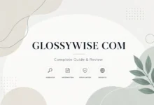 Editorial workstation representing research and verification of the Glossywise.com publishing website.