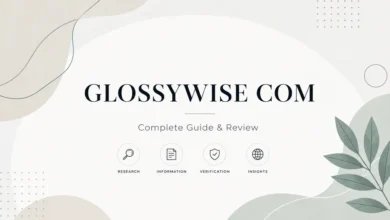 Editorial workstation representing research and verification of the Glossywise.com publishing website.