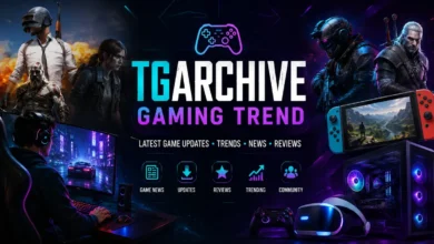 Gaming workstation illustrating the concept of researching TGArchiveGaming Trend and digital game archives.